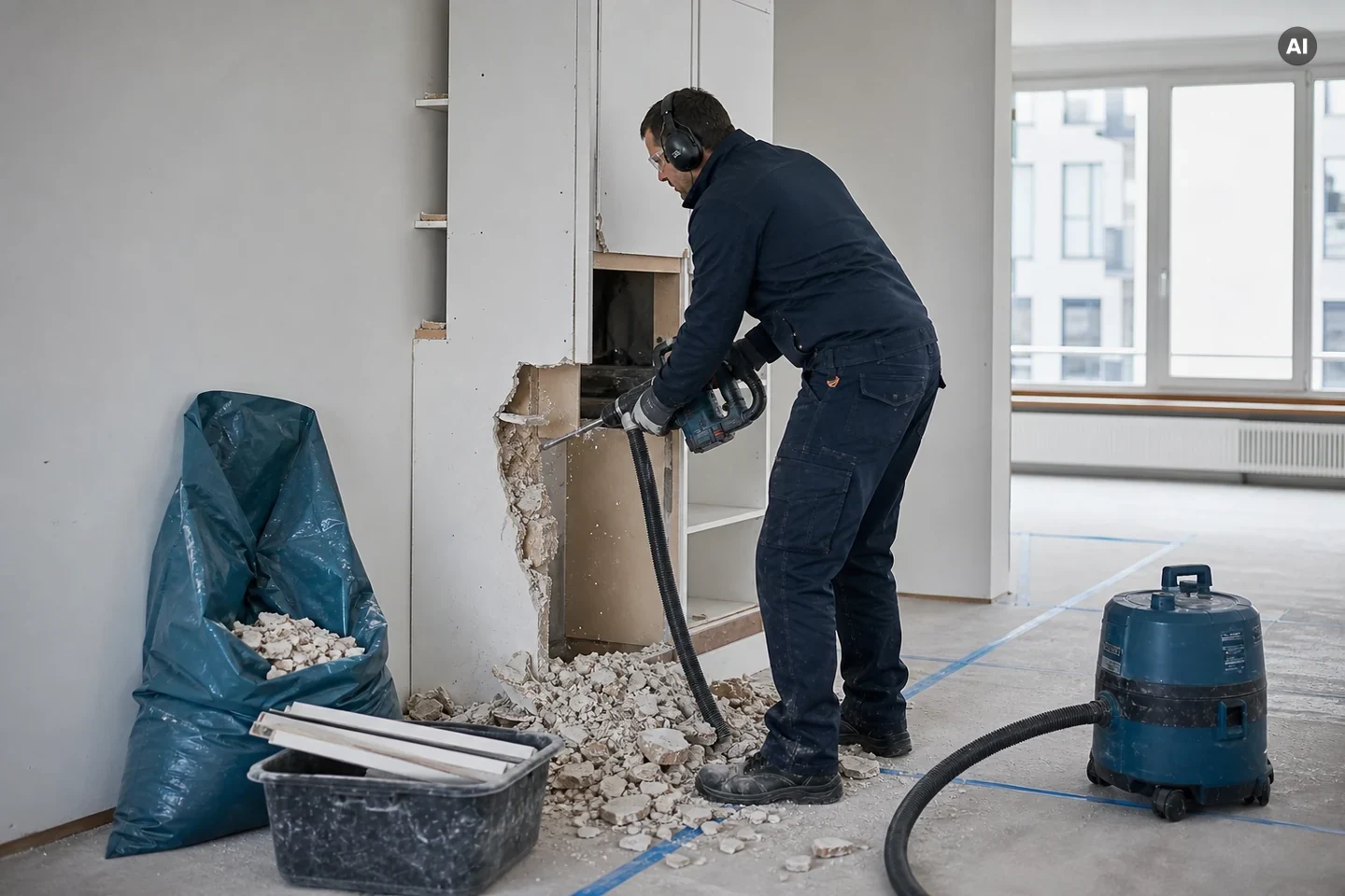 Zurückbauen: Bauteile kontrolliert entfernen